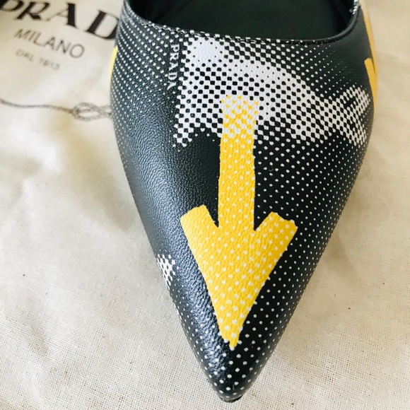 NWOT Prada PONTED FLAT Shoes - Picture 2 of 5